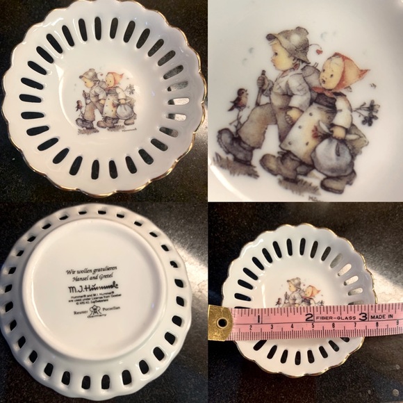 Vintage MJ Hummel Hansel & Gretel Dish 3” - Picture 3 of 6